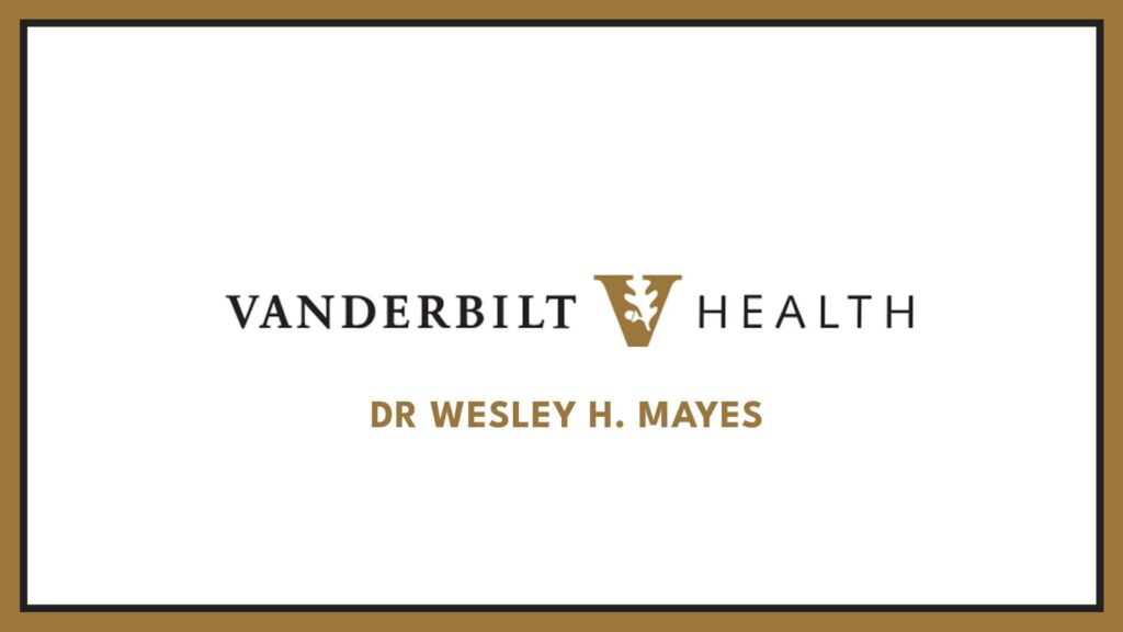 dr-wesley-h-mayes-vanderbilt-university-medical-centre