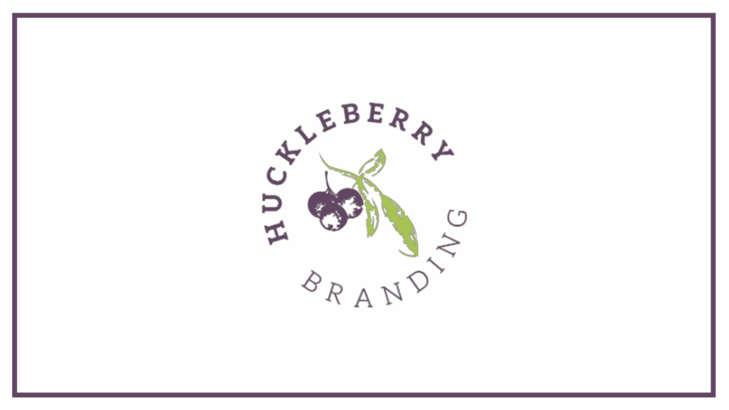 huckleberry-branding